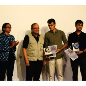 Winner of AQ 2018 - Parth Mathakri and Mehul Agarwal from VITs' PVP college of Architecture